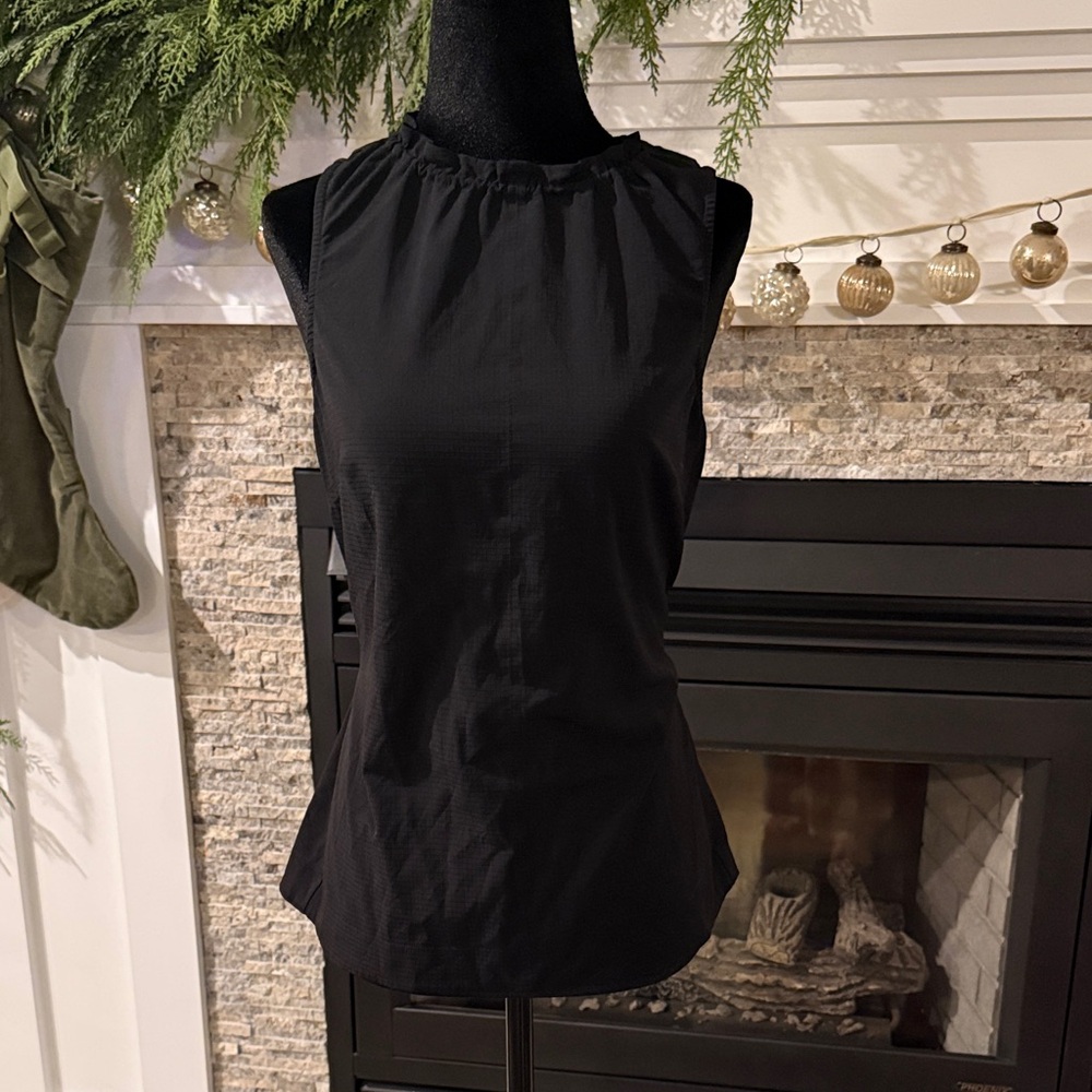 Athleta Elegant Black Sleeveless Top